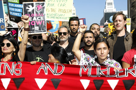 Fire Drill Fridays Kundgebung in Los Angeles