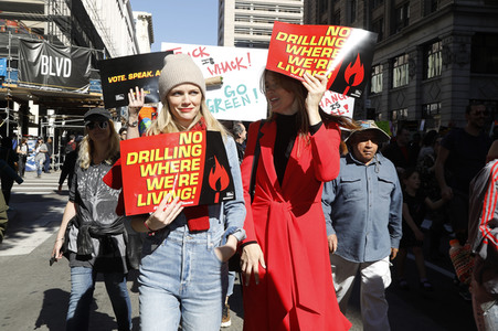 Fire Drill Fridays Kundgebung in Los Angeles