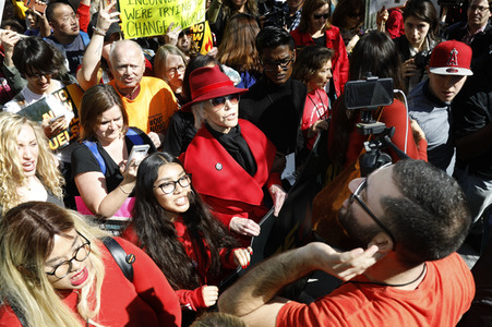 Fire Drill Fridays Kundgebung in Los Angeles