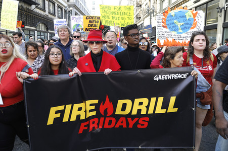 Fire Drill Fridays Kundgebung in Los Angeles