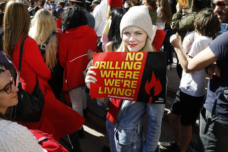 Fire Drill Fridays Kundgebung in Los Angeles