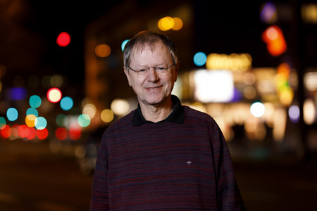 Photlshooting mit Christoph Butterwegge in Köln