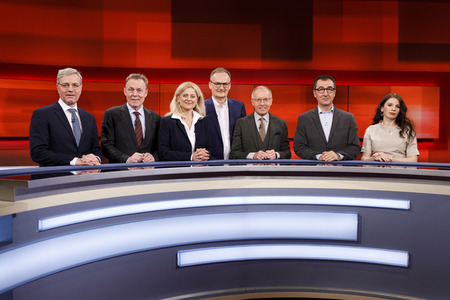 Talkshow 'hart aber fair' in Köln