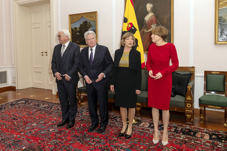 Abendessen zu Ehren von Joachim Gaucks 80. Geburtstag in Berlin