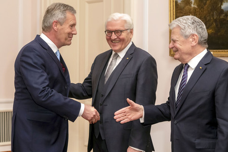 Abendessen zu Ehren von Joachim Gaucks 80. Geburtstag in Berlin