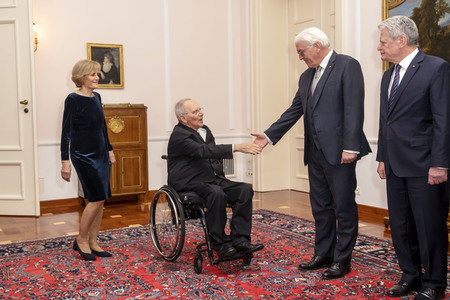 Abendessen zu Ehren von Joachim Gaucks 80. Geburtstag in Berlin