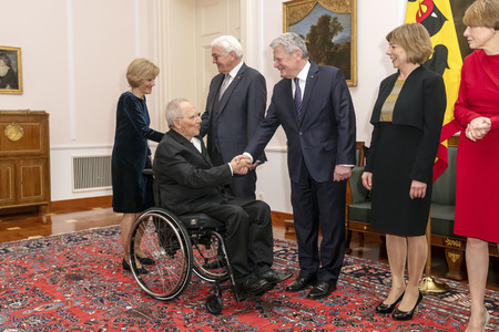 Abendessen zu Ehren von Joachim Gaucks 80. Geburtstag in Berlin