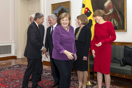 Abendessen zu Ehren von Joachim Gaucks 80. Geburtstag in Berlin