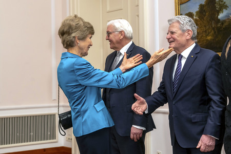 Abendessen zu Ehren von Joachim Gaucks 80. Geburtstag in Berlin
