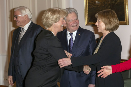 Abendessen zu Ehren von Joachim Gaucks 80. Geburtstag in Berlin