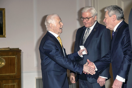 Abendessen zu Ehren von Joachim Gaucks 80. Geburtstag in Berlin