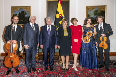 Abendessen zu Ehren von Joachim Gaucks 80. Geburtstag in Berlin