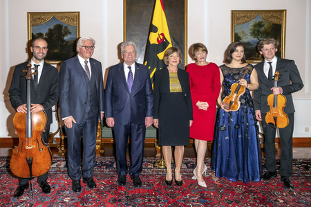 Abendessen zu Ehren von Joachim Gaucks 80. Geburtstag in Berlin