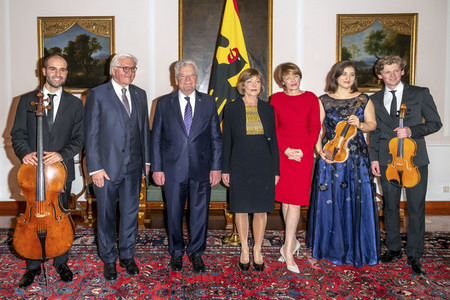 Abendessen zu Ehren von Joachim Gaucks 80. Geburtstag in Berlin
