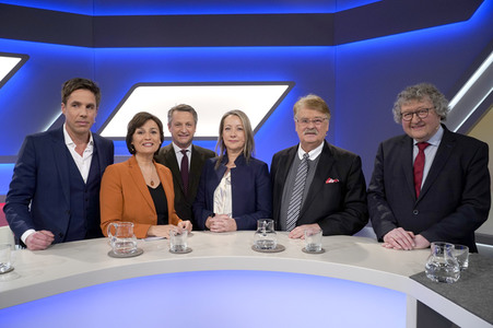 Talkshow 'maischberger. die woche' in Berlin