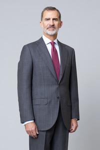 Offizielle Porträts der spanischen Königsfamilie