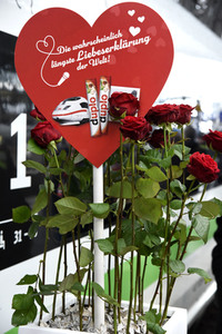 Duplo x Deutsche Bahn Valentinstagsevent in Frankfurt