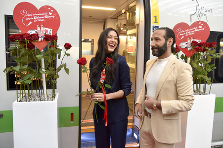 Duplo x Deutsche Bahn Valentinstagsevent in Frankfurt