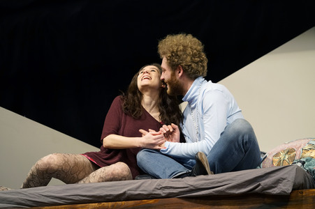 Theaterprobe 'Schmetterlinge sind frei' in Berlin