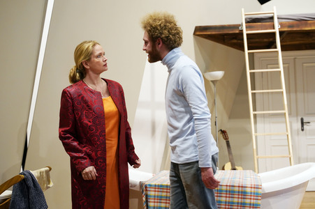 Theaterprobe 'Schmetterlinge sind frei' in Berlin