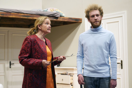 Theaterprobe 'Schmetterlinge sind frei' in Berlin