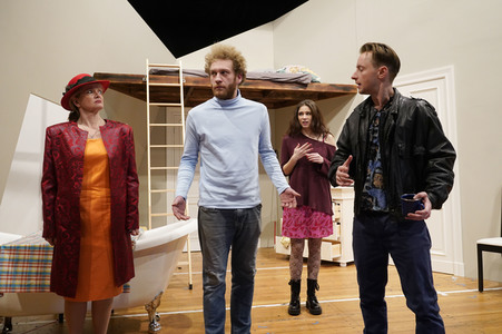 Theaterprobe 'Schmetterlinge sind frei' in Berlin