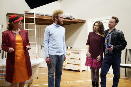 Theaterprobe 'Schmetterlinge sind frei' in Berlin
