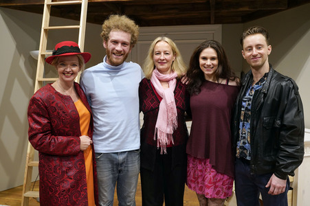 Theaterprobe 'Schmetterlinge sind frei' in Berlin