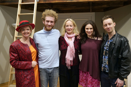 Theaterprobe 'Schmetterlinge sind frei' in Berlin