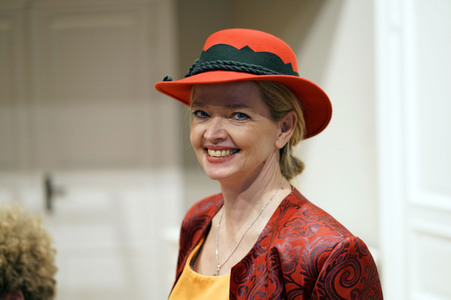 Theaterprobe 'Schmetterlinge sind frei' in Berlin