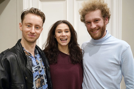 Theaterprobe 'Schmetterlinge sind frei' in Berlin