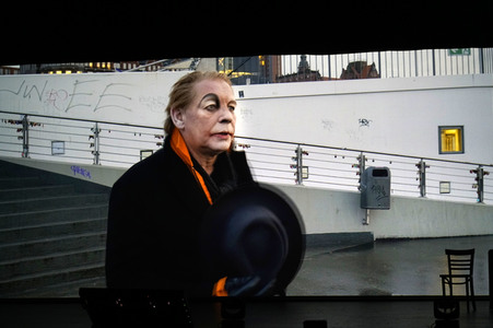 Theaterprobe 'Affe' in Berlin