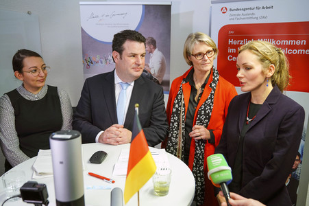 Eröffnung der Zentralen Servicestelle Berufsanerkennung in Bonn