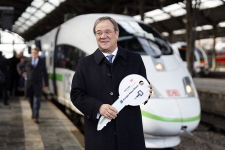 ICE -Taufe in Aachen