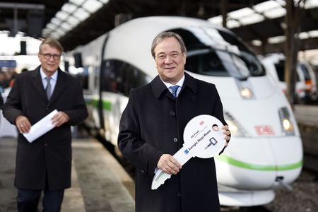 ICE -Taufe in Aachen