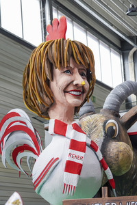 Richtfest für den Rosenmontagszug 2020 in Köln