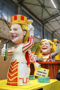 Richtfest für den Rosenmontagszug 2020 in Köln