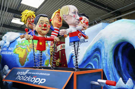 Richtfest für den Rosenmontagszug 2020 in Köln