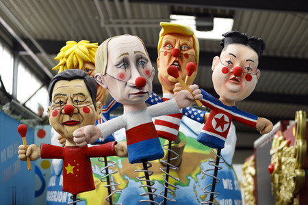 Richtfest für den Rosenmontagszug 2020 in Köln