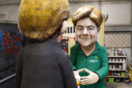 Richtfest für den Rosenmontagszug 2020 in Köln