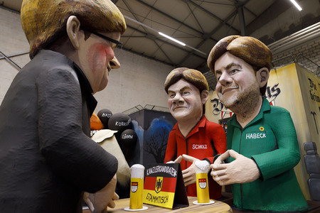 Richtfest für den Rosenmontagszug 2020 in Köln