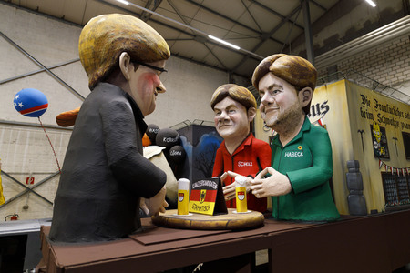 Richtfest für den Rosenmontagszug 2020 in Köln