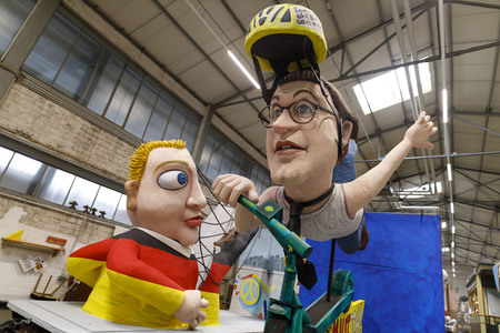 Richtfest für den Rosenmontagszug 2020 in Köln