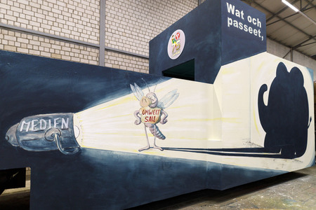 Richtfest für den Rosenmontagszug 2020 in Köln