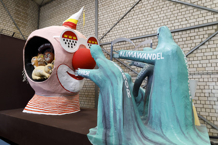 Richtfest für den Rosenmontagszug 2020 in Köln