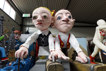 Richtfest für den Rosenmontagszug 2020 in Köln