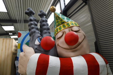 Richtfest für den Rosenmontagszug 2020 in Köln