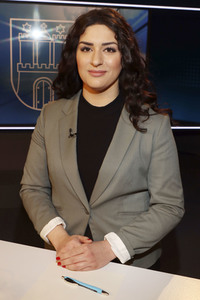 Fototermin mit den Spitzenkandidaten der Wahlen 2020 in Hamburg