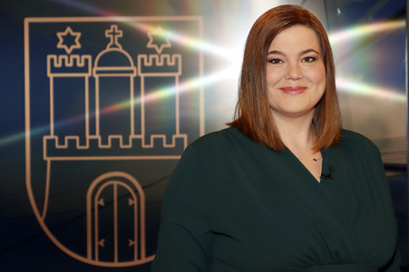 Fototermin mit den Spitzenkandidaten der Wahlen 2020 in Hamburg