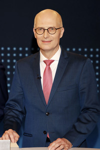 Fototermin mit den Spitzenkandidaten der Wahlen 2020 in Hamburg